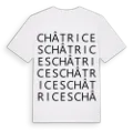Châtrices ordlek t-shirt