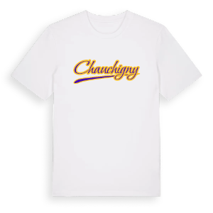 Chauchigny baseball t-shirt – ekologisk bomull t-shirt från Pinshirt