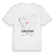 Chauchigny karta t-shirt
