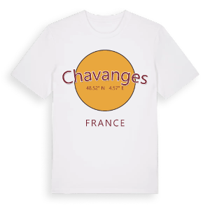 Chavanges cirkel t-shirt – ekologisk bomull t-shirt från Pinshirt