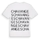 Chavanges ordlek t-shirt
