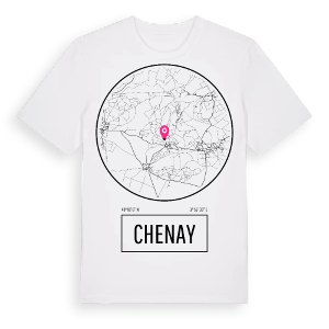 Chenay t-shirt – ekologisk bomull t-shirt från Pinshirt