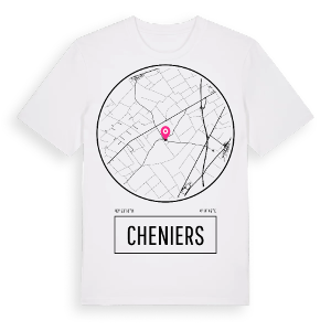 Cheniers t-shirt – ekologisk bomull t-shirt från Pinshirt