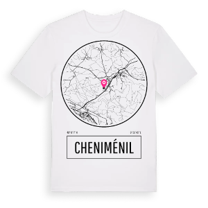 Cheniménil t-shirt – ekologisk bomull t-shirt från Pinshirt