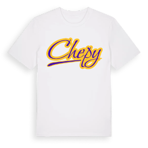 Chepy baseball t-shirt – ekologisk bomull t-shirt från Pinshirt