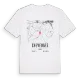 Cheveuges karta t-shirt