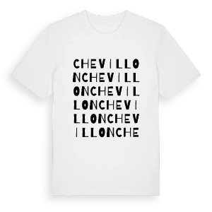 Chevillon ordlek t-shirt – ekologisk bomull t-shirt från Pinshirt