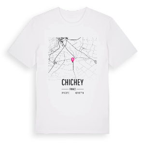 Chichey karta t-shirt – ekologisk bomull t-shirt från Pinshirt
