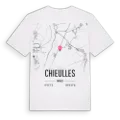 Chieulles karta t-shirt