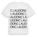 Claudon ordlek t-shirt