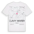Clavy-Warby karta t-shirt
