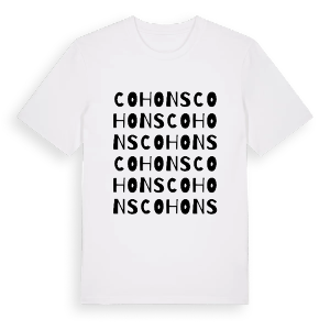 Cohons ordlek t-shirt – ekologisk bomull t-shirt från Pinshirt
