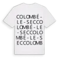 Colombé-le-Sec ordlek t-shirt
