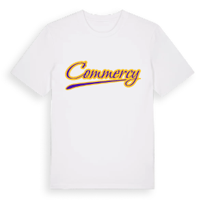 Commercy baseball t-shirt – ekologisk bomull t-shirt från Pinshirt