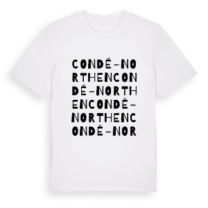 Condé-Northen ordlek t-shirt – ekologisk bomull t-shirt från Pinshirt