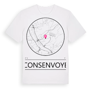Consenvoye t-shirt – ekologisk bomull t-shirt från Pinshirt