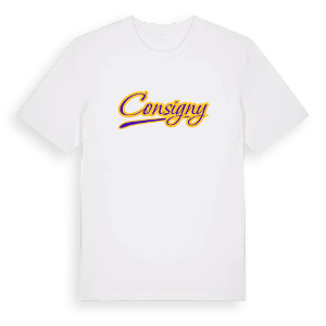 Consigny baseball t-shirt – ekologisk bomull t-shirt från Pinshirt