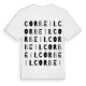 Corbeil ordlek t-shirt