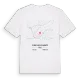 Courcelles-en-Barrois karta t-shirt