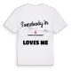 Någon i Courcelles-Sapicourt älskar mig t-shirt