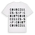 Courcelles-Sapicourt ordlek t-shirt