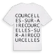 Courcelles-sur-Aire ordlek t-shirt