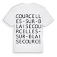 Courcelles-sur-Blaise ordlek t-shirt