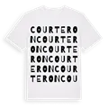 Courteron ordlek t-shirt