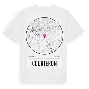Courteron t-shirt – ekologisk bomull t-shirt från Pinshirt