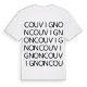 Couvignon ordlek t-shirt
