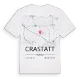 Crastatt karta t-shirt