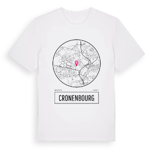 Cronenbourg t-shirt – ekologisk bomull t-shirt från Pinshirt