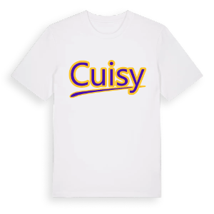 Cuisy baseball t-shirt – ekologisk bomull t-shirt från Pinshirt