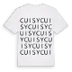 Cuisy ordlek t-shirt