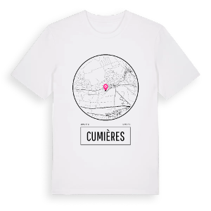 Cumières t-shirt – ekologisk bomull t-shirt från Pinshirt