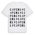 Cuperly ordlek t-shirt