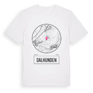 Dalhunden t-shirt – ekologisk bomull t-shirt från Pinshirt