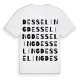 Desseling ordlek t-shirt