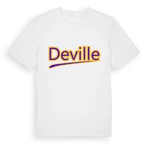 Deville baseball t-shirt – ekologisk bomull t-shirt från Pinshirt