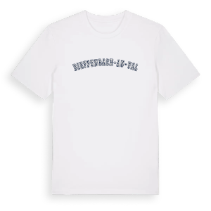 Dieffenbach-au-Val college t-shirt – ekologisk bomull t-shirt från Pinshirt