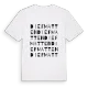 Diefmatten ordlek t-shirt