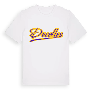Docelles baseball t-shirt – ekologisk bomull t-shirt från Pinshirt