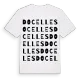 Docelles ordlek t-shirt