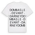Dombasle-devant-Darney ordlek t-shirt