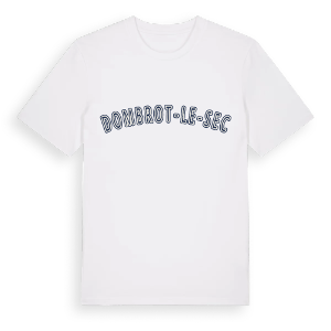 Dombrot-le-Sec college t-shirt – ekologisk bomull t-shirt från Pinshirt