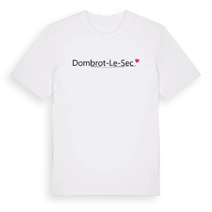 Dombrot-le-Sec hjärta t-shirt – ekologisk bomull t-shirt från Pinshirt