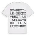 Dombrot-le-Sec ordlek t-shirt