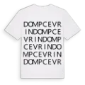 Dompcevrin ordlek t-shirt