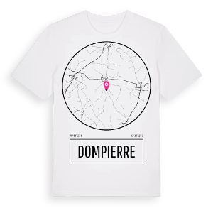 Dompierre t-shirt – ekologisk bomull t-shirt från Pinshirt