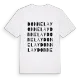 Donnelay ordlek t-shirt